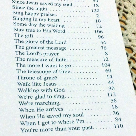 3 for $10 book sale! Gospel Songbook, Cumberland Valley Music - Picture 7 of 9